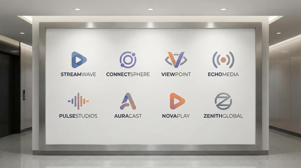 呦呦视频合作品牌Logo墙